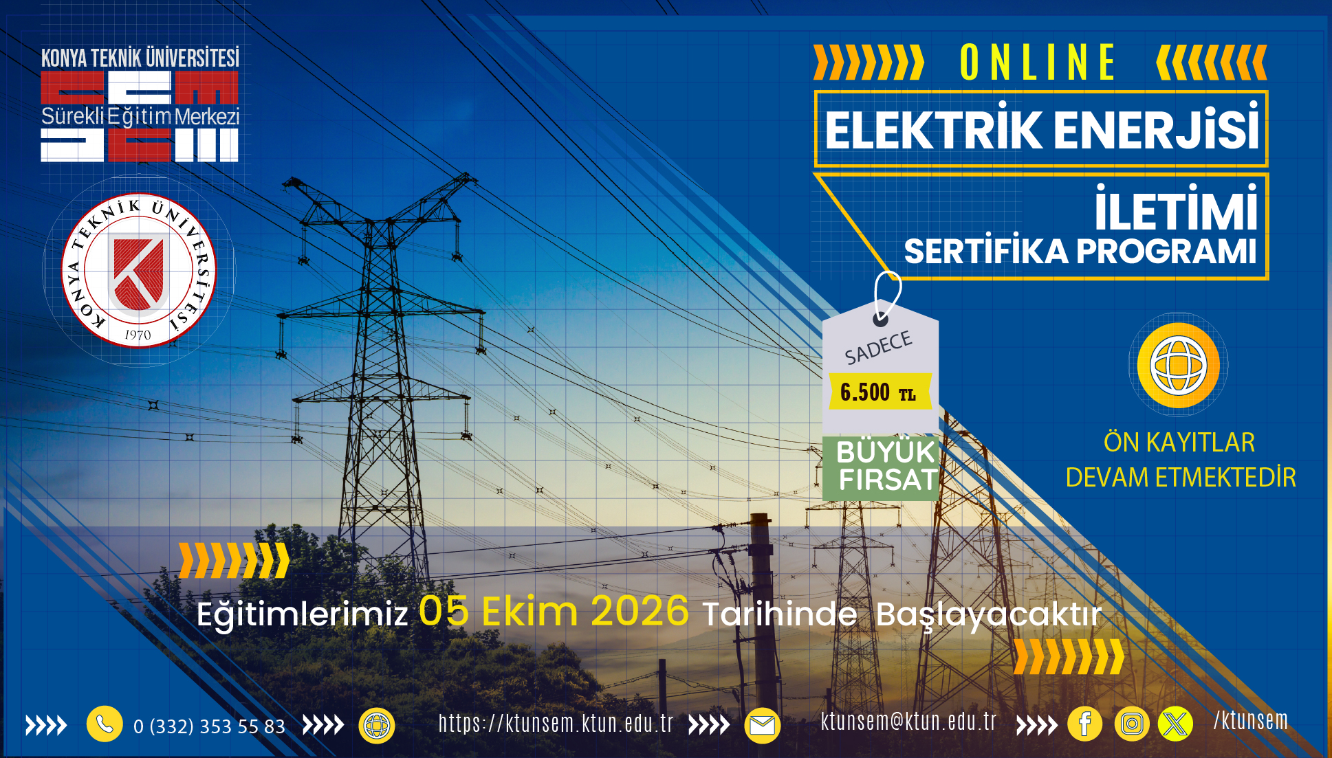 Online Elektrik Enerjisi İletimi Sertifika Programı